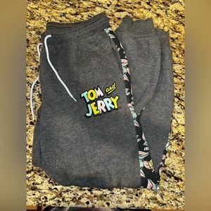 Tom and Jerry Sweatpant/Jogger Size Medium